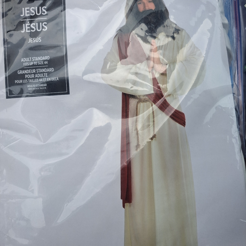 Easter CHURCH Play Kids Jesus Costume with Red and White Robe VBS